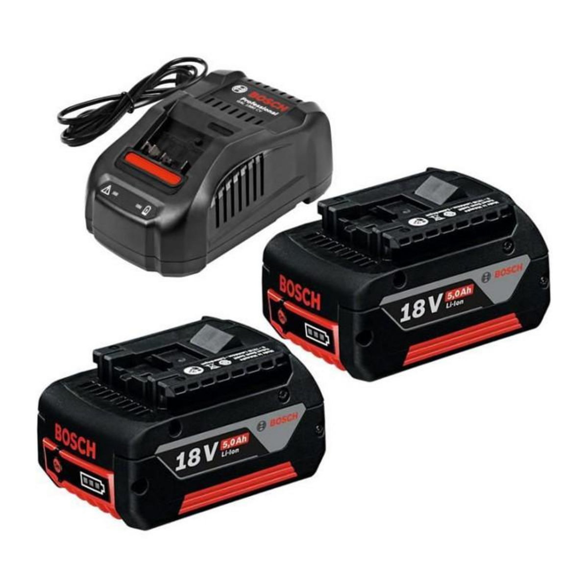 BOSCH Bosch Professional - Starter Set batterie 2x5,0Ah