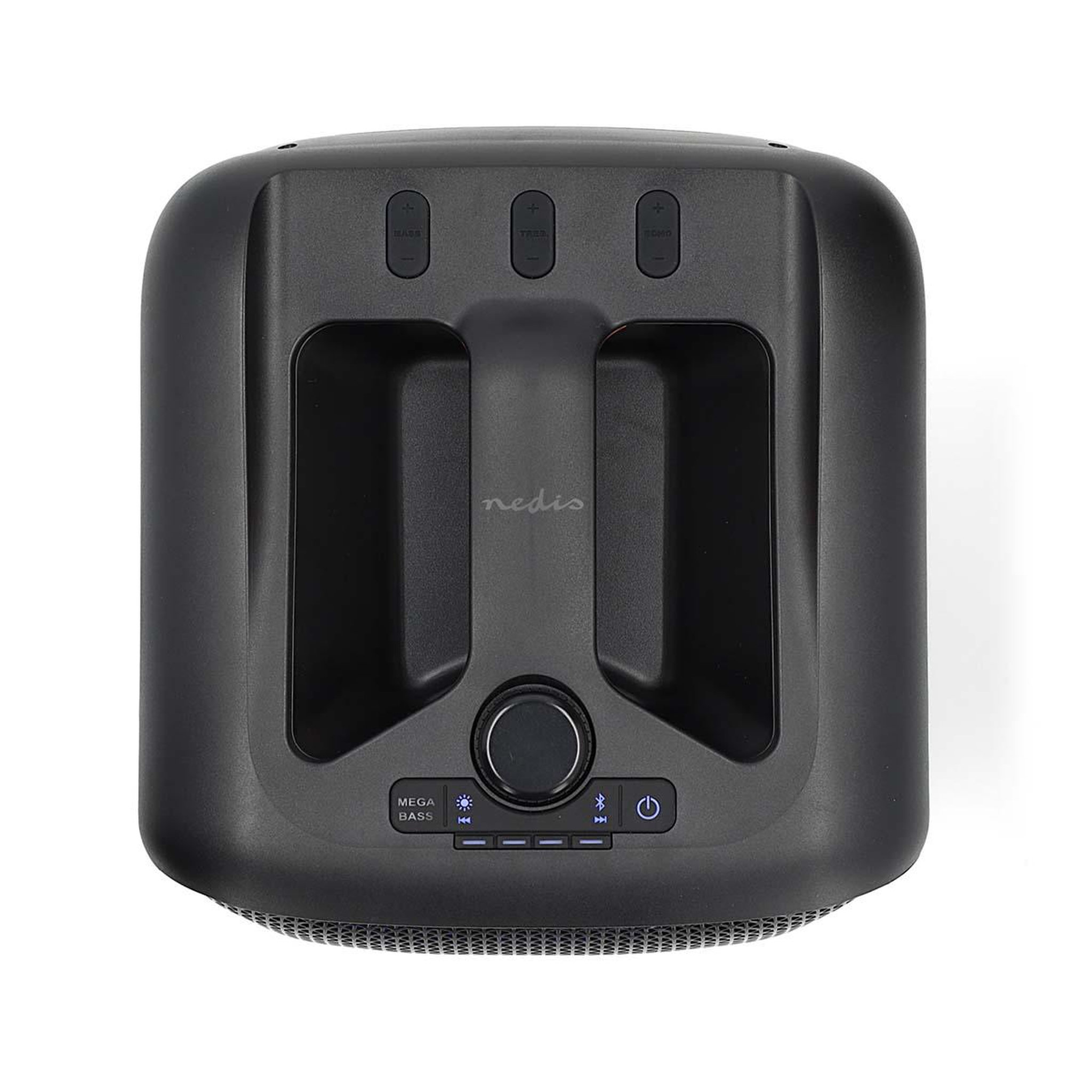 Voir la diapositive 3 : NEDIS Haut-parleur bluetooth® party 150 w - noir / orange - sppt2450bk