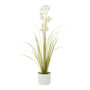Voir la diapositive 1 : Paris Prix Plante Artificielle en Pot  Allium  92cm Vert & Blanc