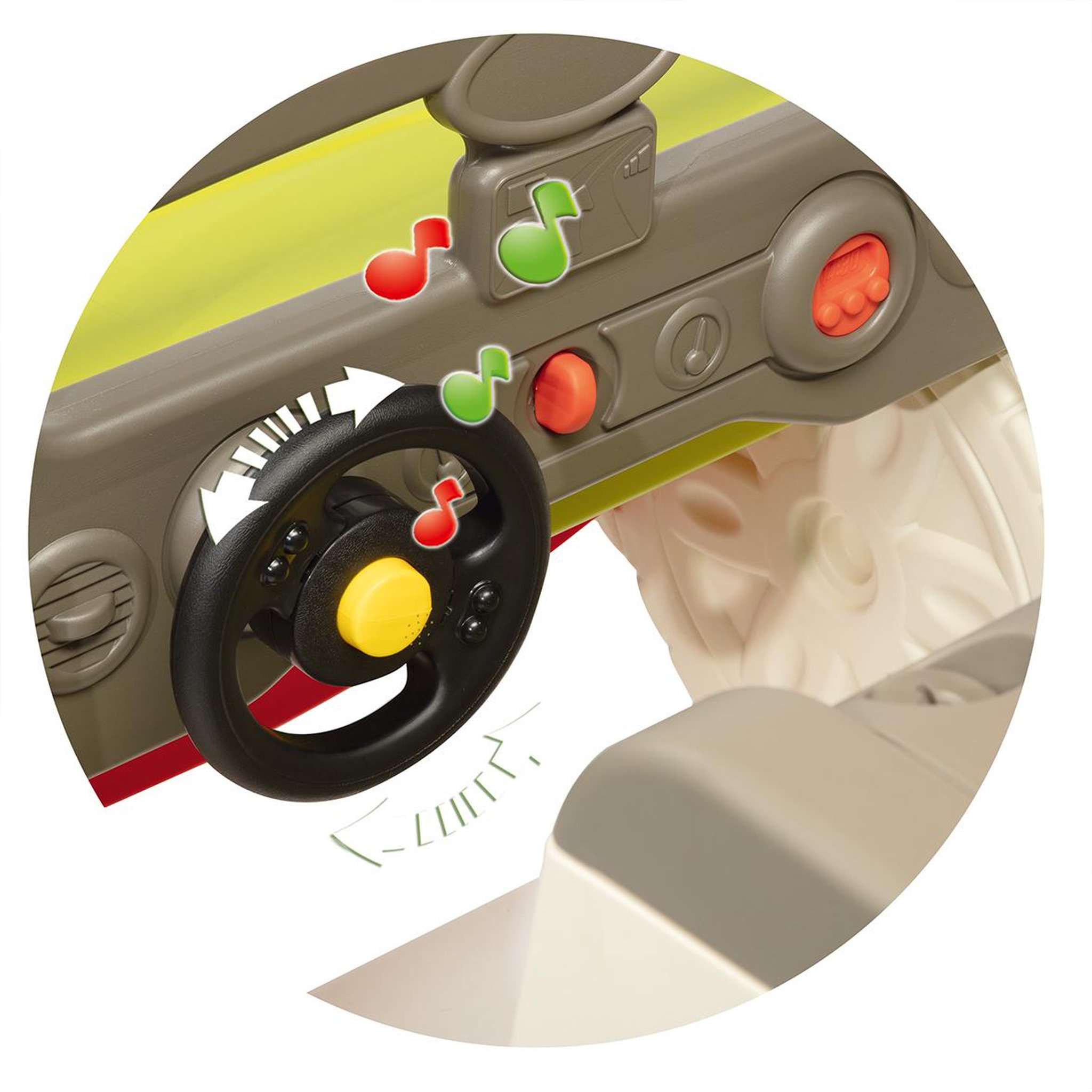 Voir la diapositive 4 : SMOBY Aire de jeu Adventure Car avec Toboggan