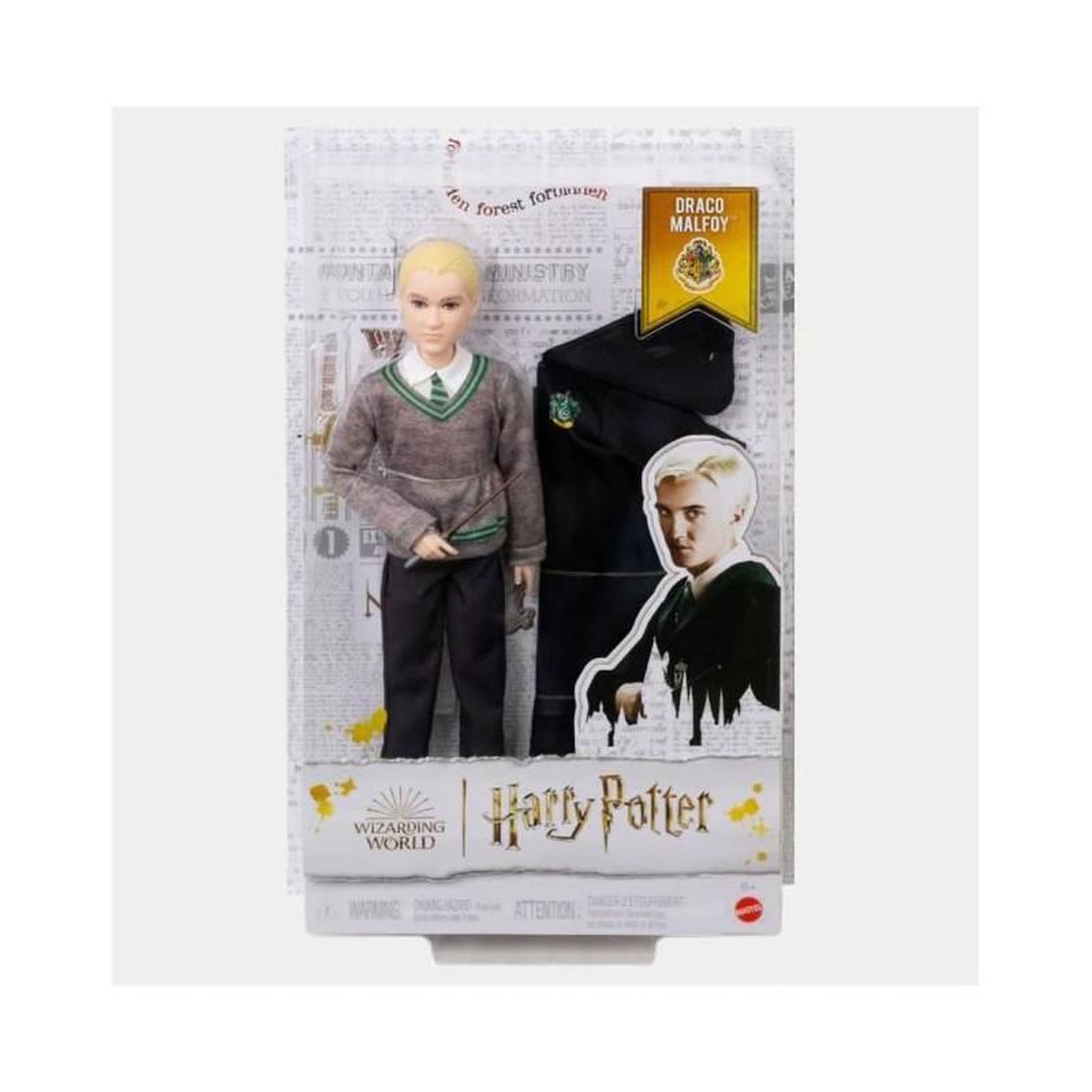 Voir la diapositive 3 : MATTEL Harry Potter - Poupee Drago Malefoy - Poupée Mannequin - 3 Ans Et +