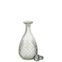 Voir la diapositive 2 : Paris Prix Carafe Design en Verre  Faune  26cm Transparent
