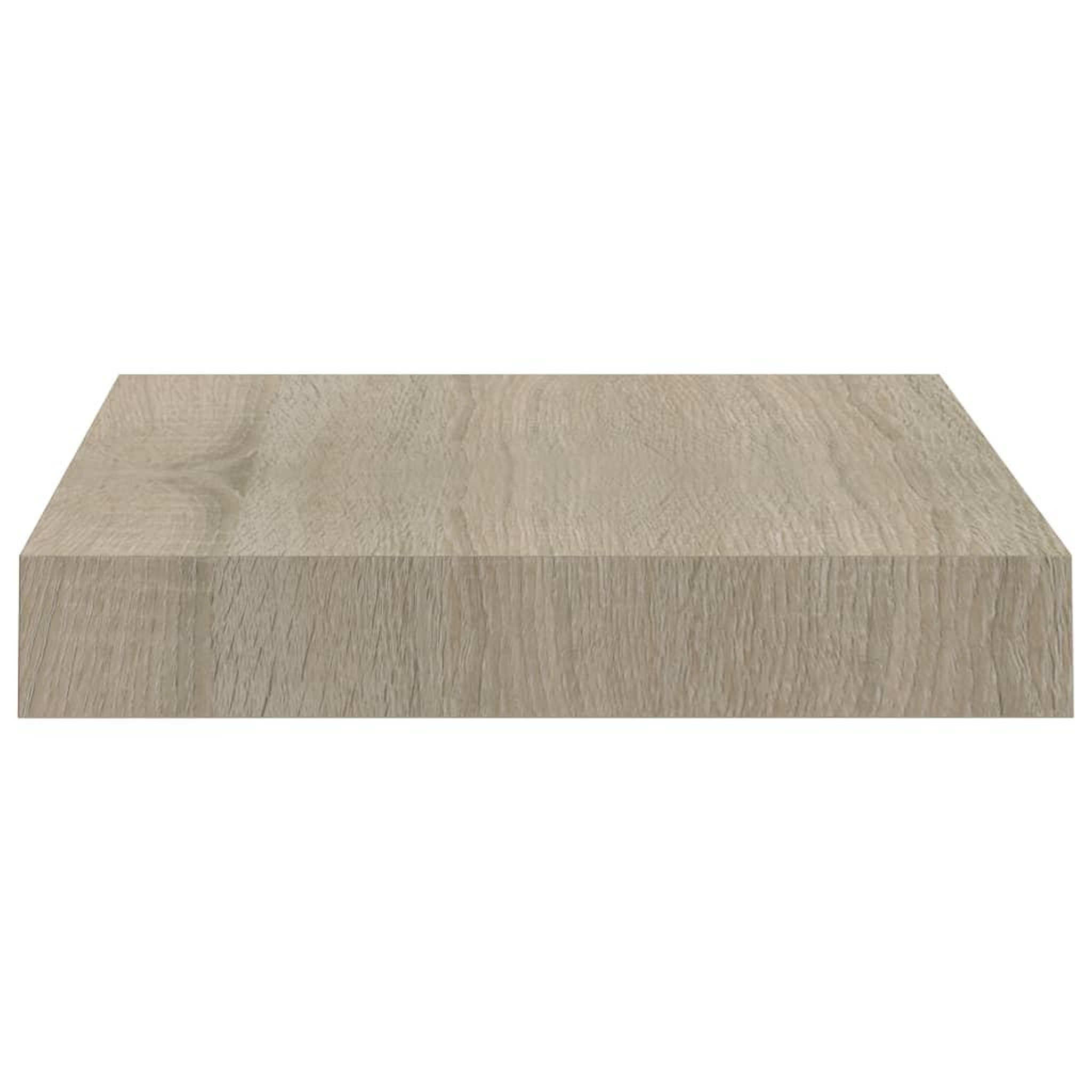 Voir la diapositive 5 : VIDAXL Etagere flottante murale chene 23x23,5x3,8 cm MDF