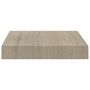Voir la diapositive 5 : VIDAXL Etagere flottante murale chene 23x23,5x3,8 cm MDF