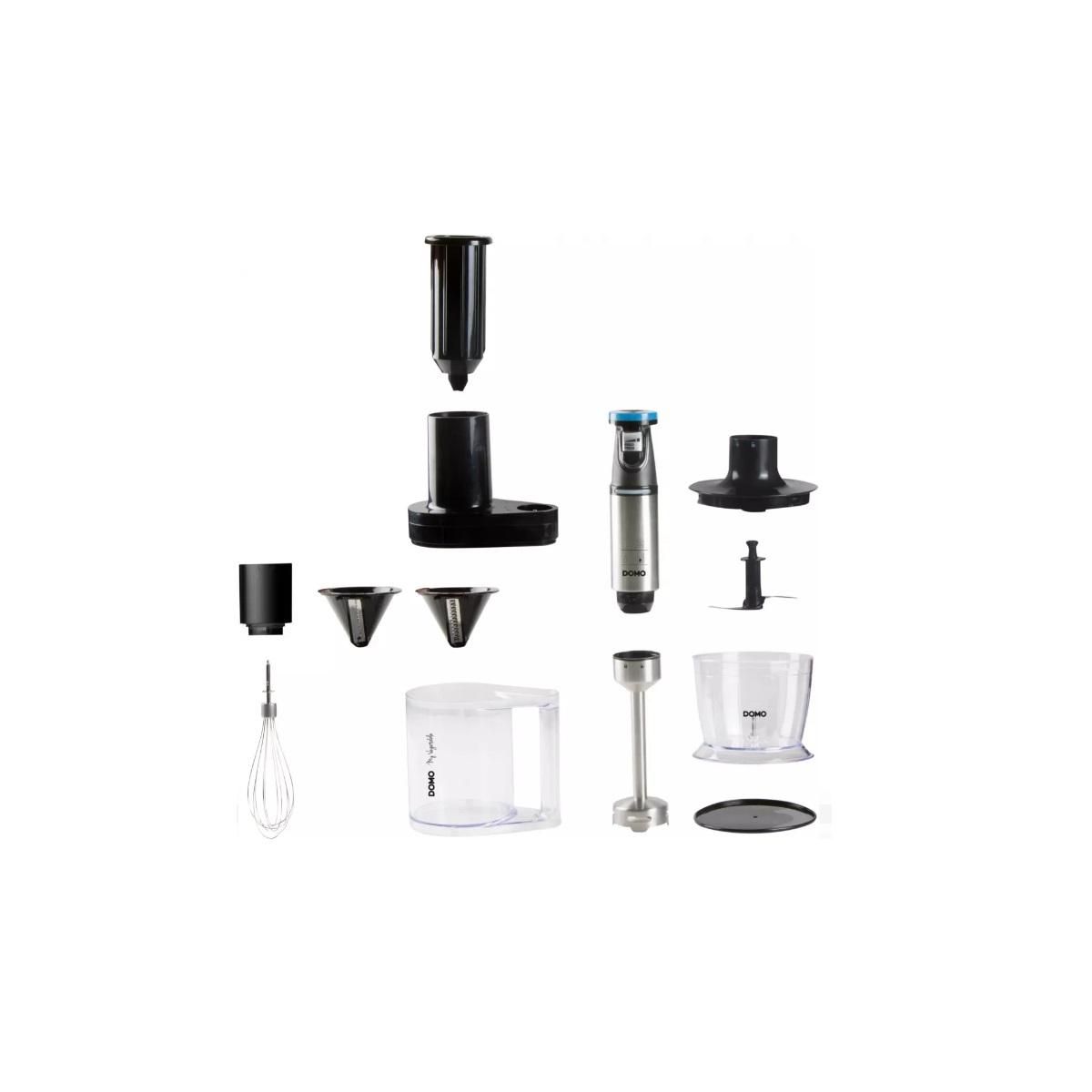 Domo Mixeur plongeant multifonction 800w inox - DO9254M