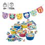 Voir la diapositive 4 : LEGO DOTS 41806 Le kit de fête ultime, eux Anniversaire, Cadeau pour Sachets de Fête, avec Cupcakes, Jouets Bracelets et Guirlandes, Décoration