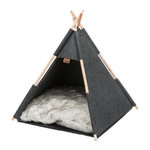 Trixie Abri Tipi TRIXIE - Feutre - 55 × 65 × 55 cm - Anthracite