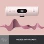 Voir la diapositive 4 : Logitech Webcam Brio 500 HD Rose