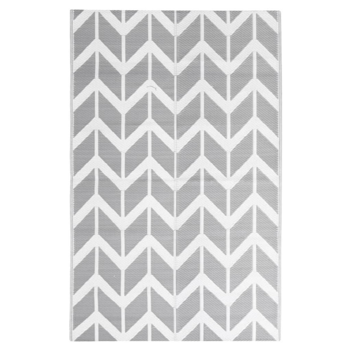 VIDAXL Tapis d'exterieur Gris 190x290 cm PP