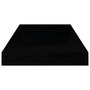 Voir la diapositive 5 : VIDAXL Etagere murale flottante Noir brillant 50x23x3,8 cm MDF
