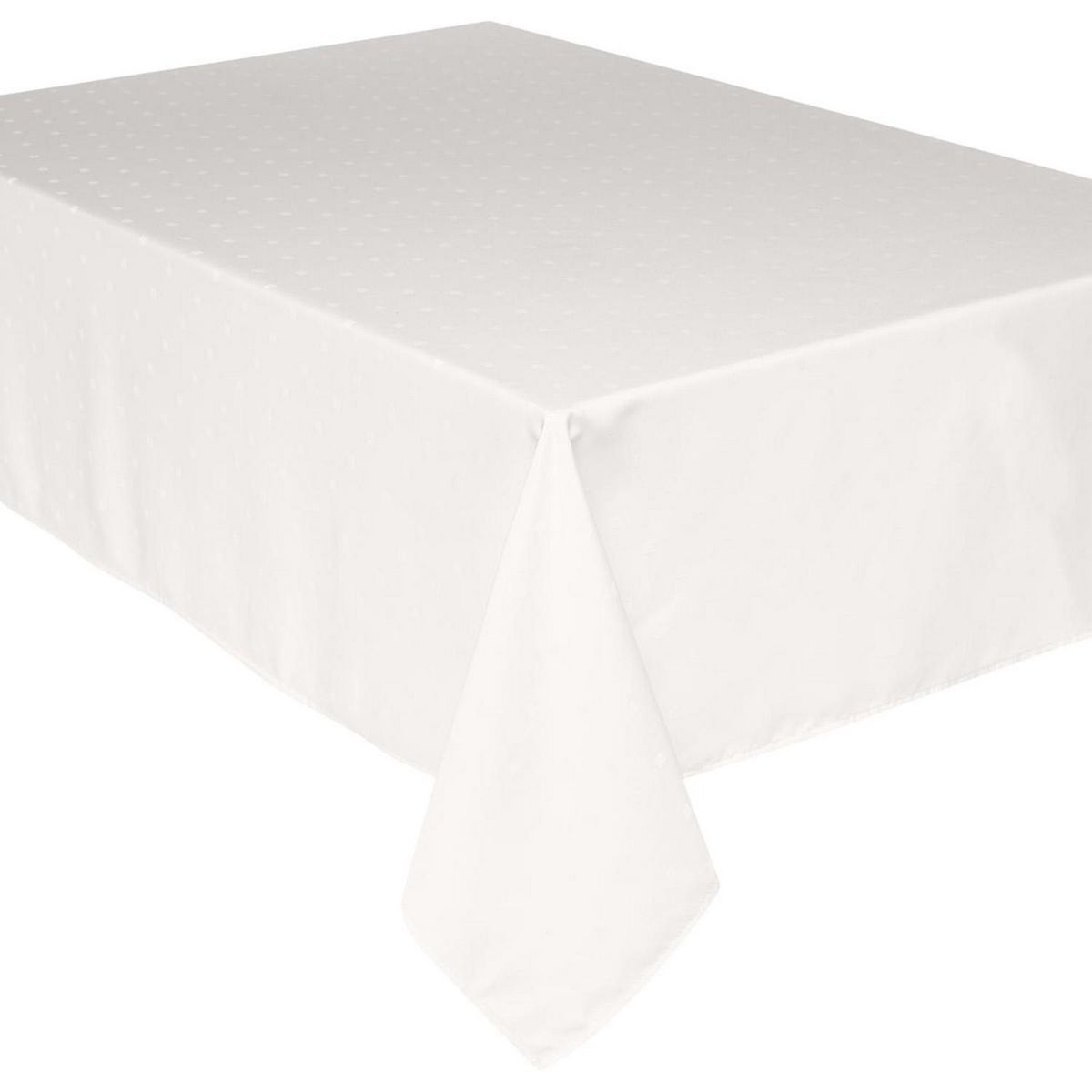 ATMOSPHERA Nappe anti-tâches Carrés - 140 x 240 cm - Gris foncé