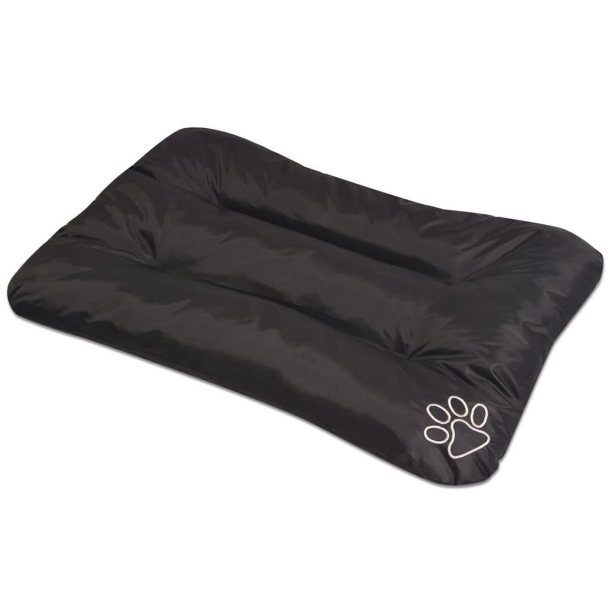VIDAXL Matelas pour chiens Taille XXL Noir