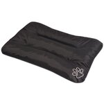 VIDAXL Matelas pour chiens Taille XXL Noir