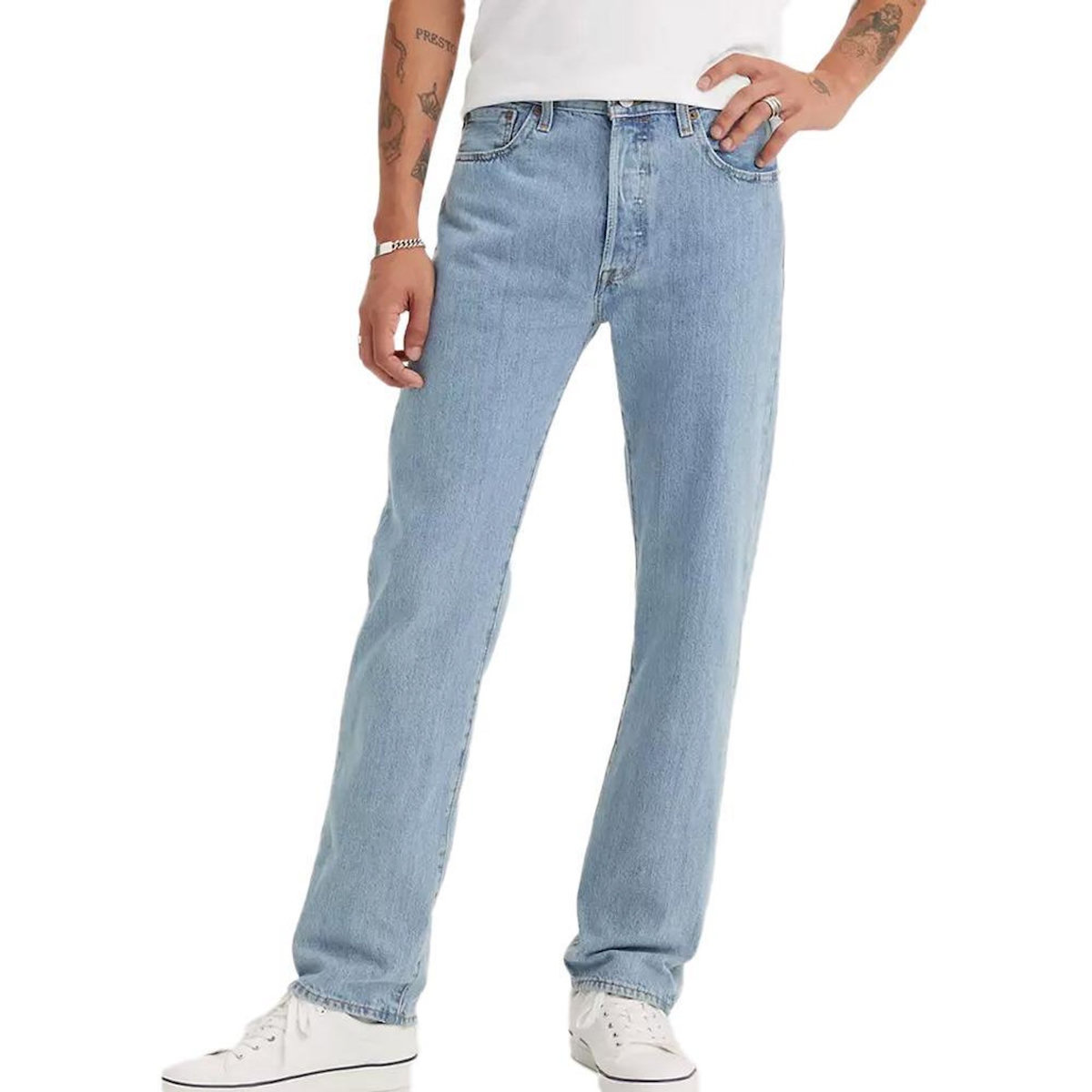 Levi's Jean  Clair Homme Levi's 501 Levis Original Fit