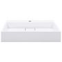 Voir la diapositive 3 : VIDAXL Lavabo 60x38x11 cm Fonte minerale/marbre Blanc