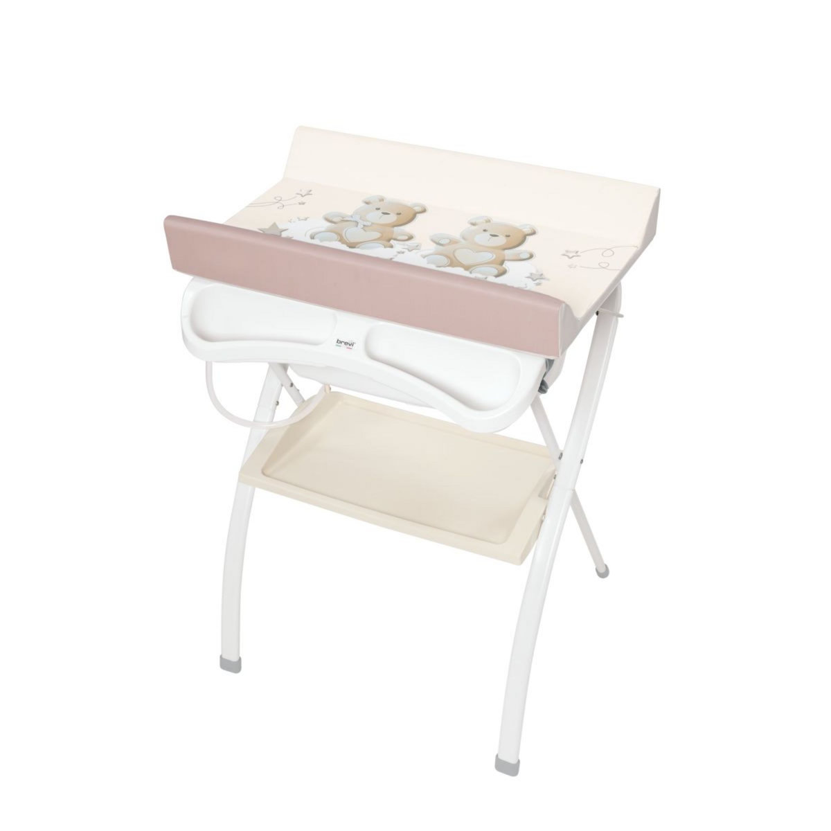 BREVI LINDO PRO Table à langer pliante - mon petit ours