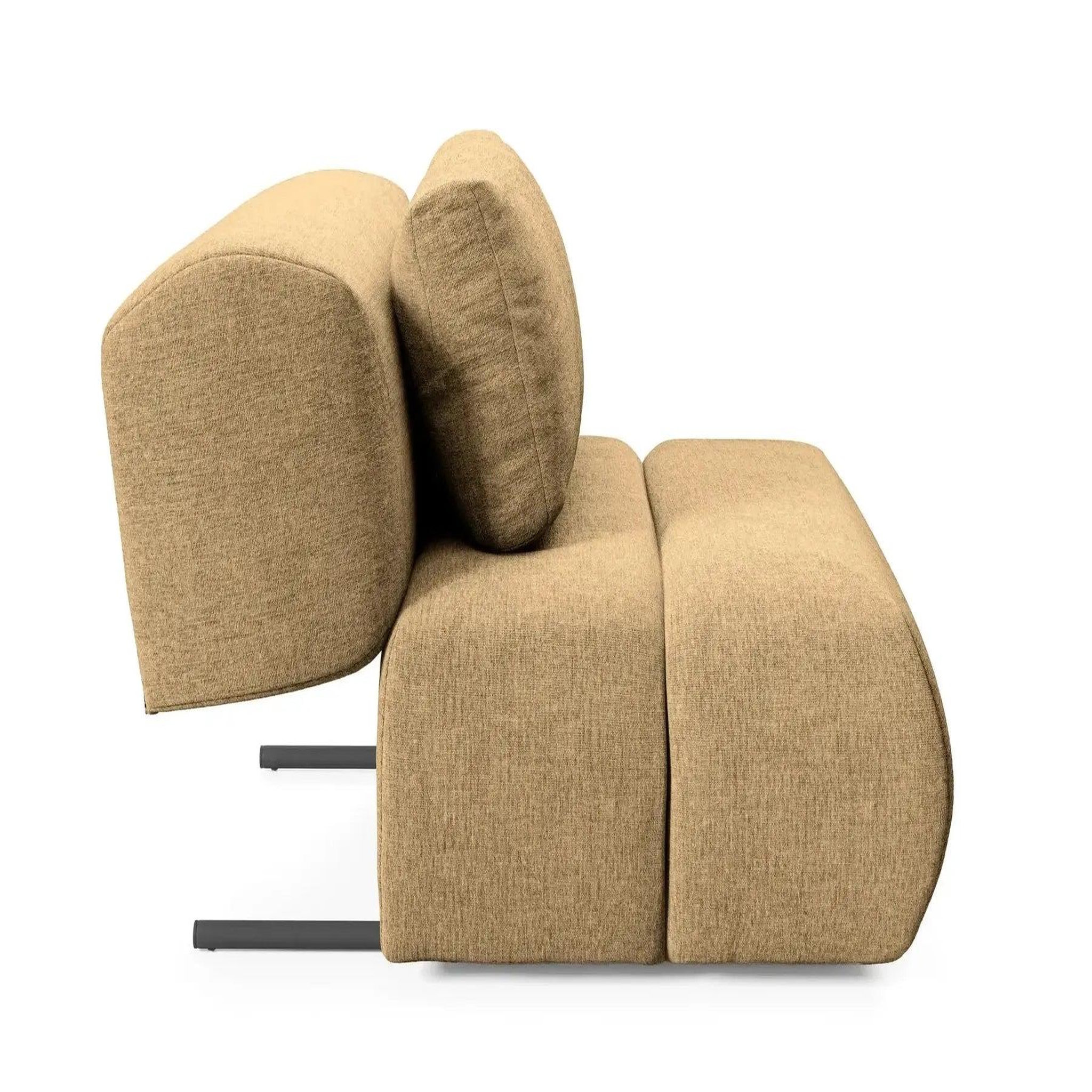 Voir la diapositive 2 : CASANOVA PARIS Tina - fauteuil en tissu chiné