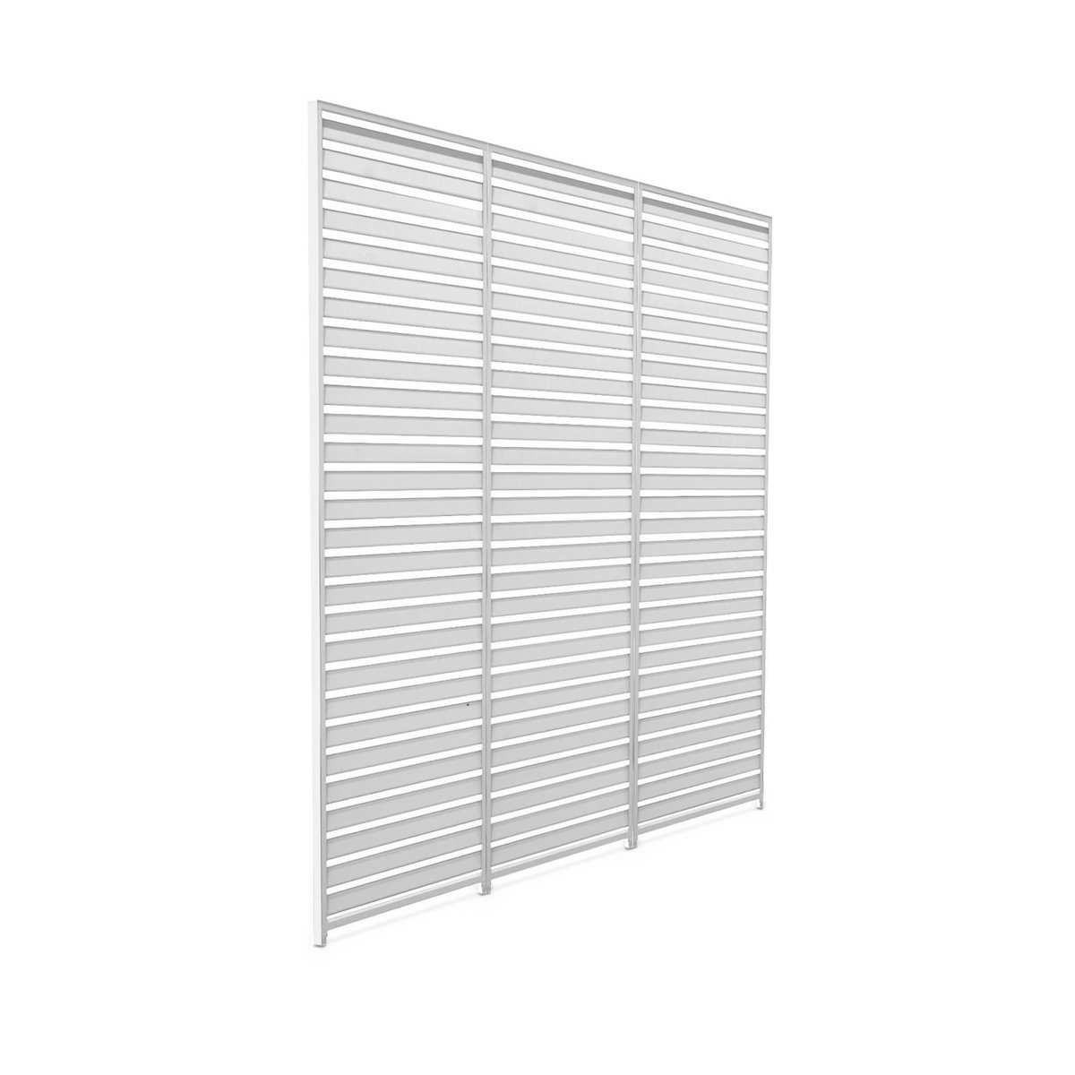 SWEEEK Lot de 3 persiennes 100cm pour pergola bioclimatique aluminium 3x3m V2 4x3m 6x3m Triomphe