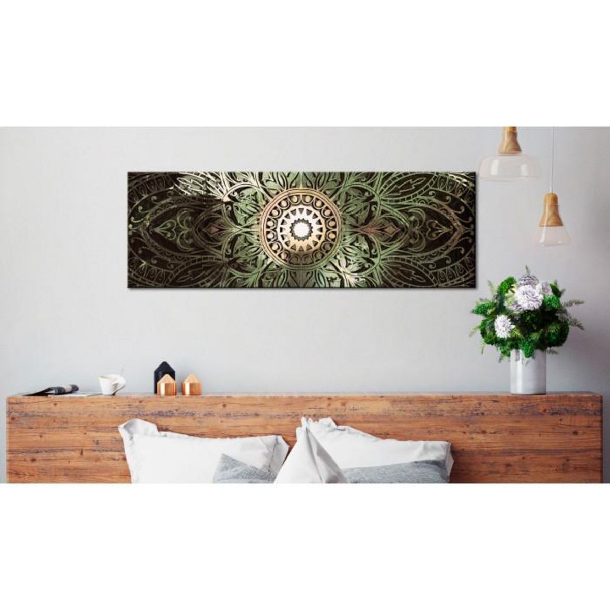 Paris Prix Tableau Imprimé  Emerald Mandala