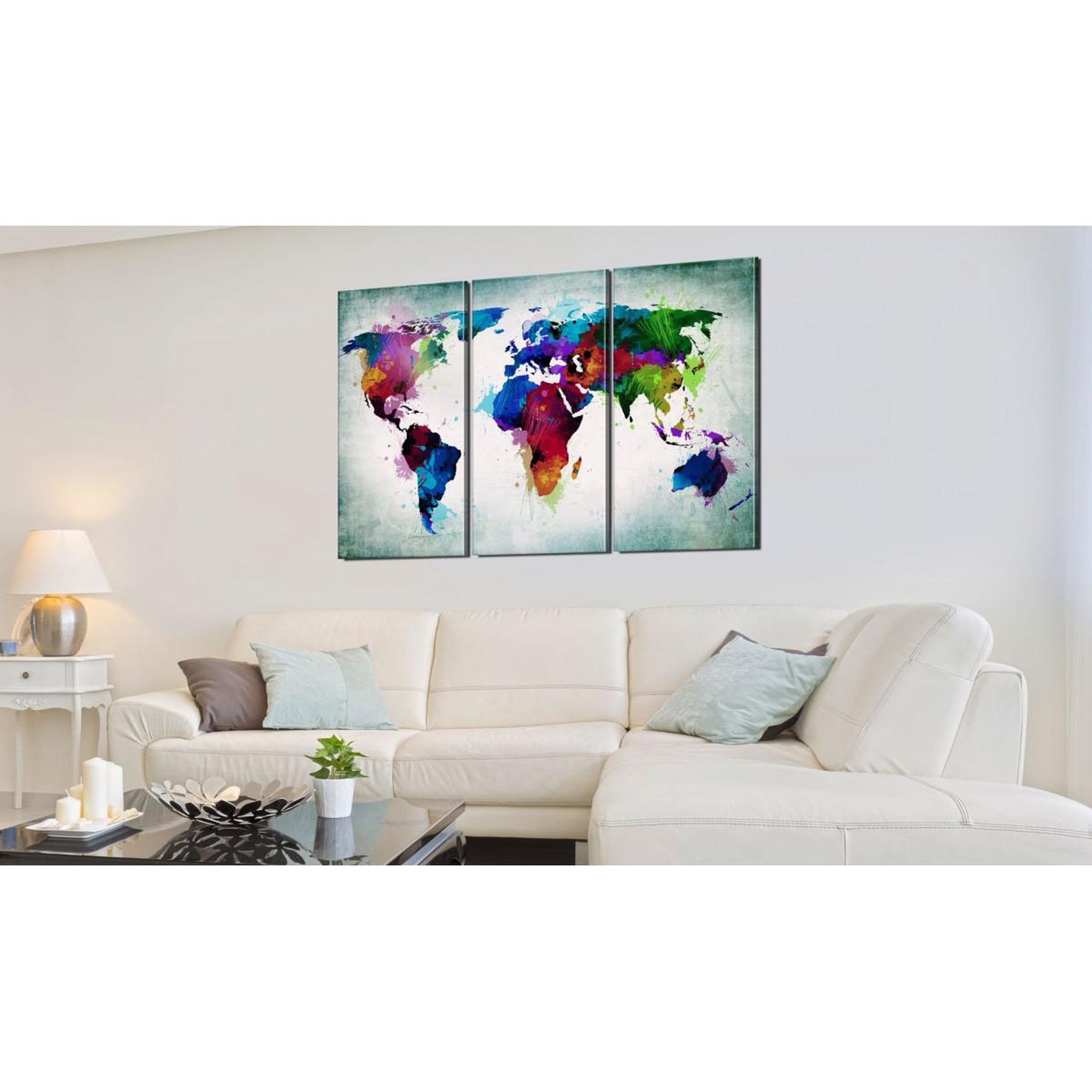 Voir la diapositive 2 : Paris Prix Tableau imprimé  rainbow journey