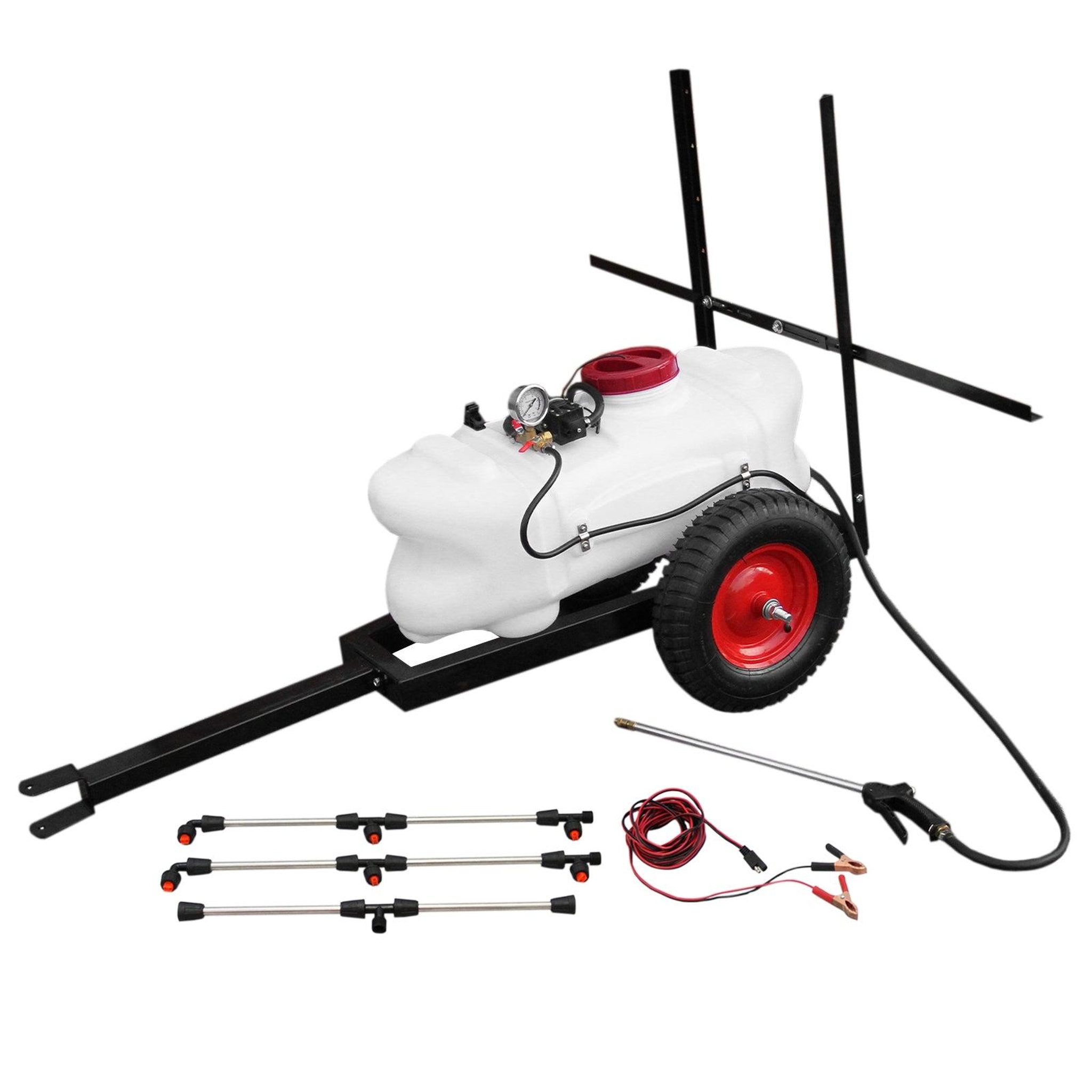 MAXBLAST Pulvérisateur pour quad 100l avec remorque