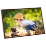 Voir la diapositive 4 : VIDAXL Collage de cadres photo 3 pcs de mur table Bronze 70x90 cm MDF