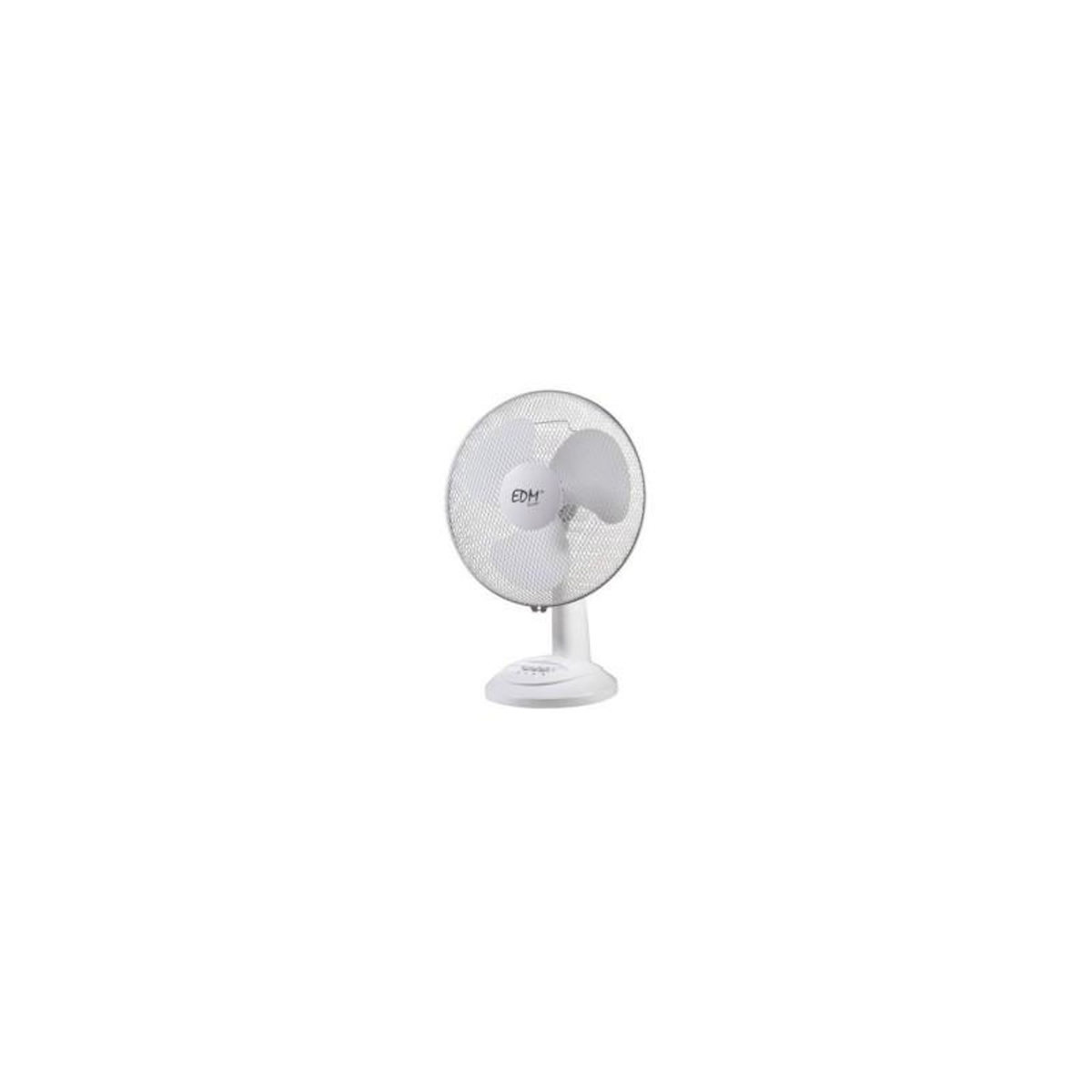 EDM Ventilateur De Table Blanc 23cm 33962 Edm