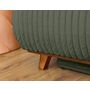 Voir la diapositive 4 : BEST MOBILIER Cristal - canapé 3 places - convertible avec coffre - en fausse fourrure côtelée