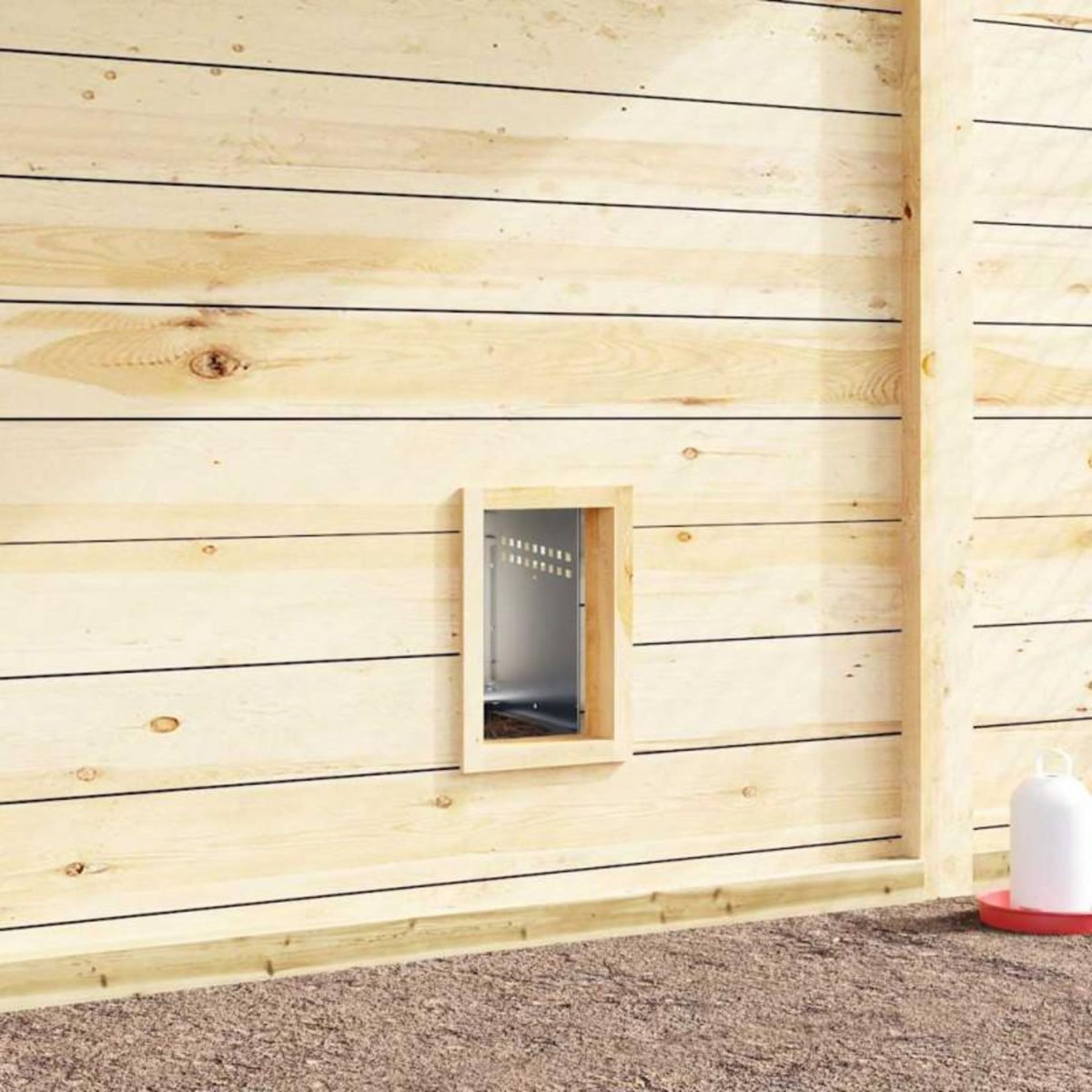 VIDAXL Nichoir à poules1 compartiment avec pieds en acier galvanisé