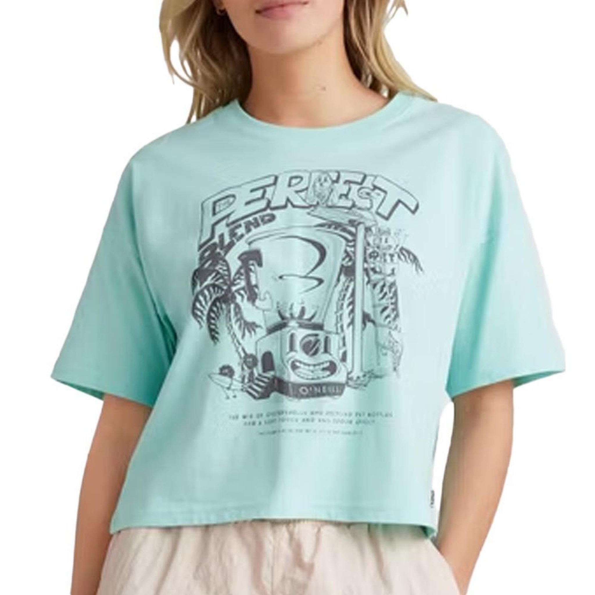 O'NEILL T-Shirt Vert Femme O'Neill Stream. Coloris disponibles : Vert