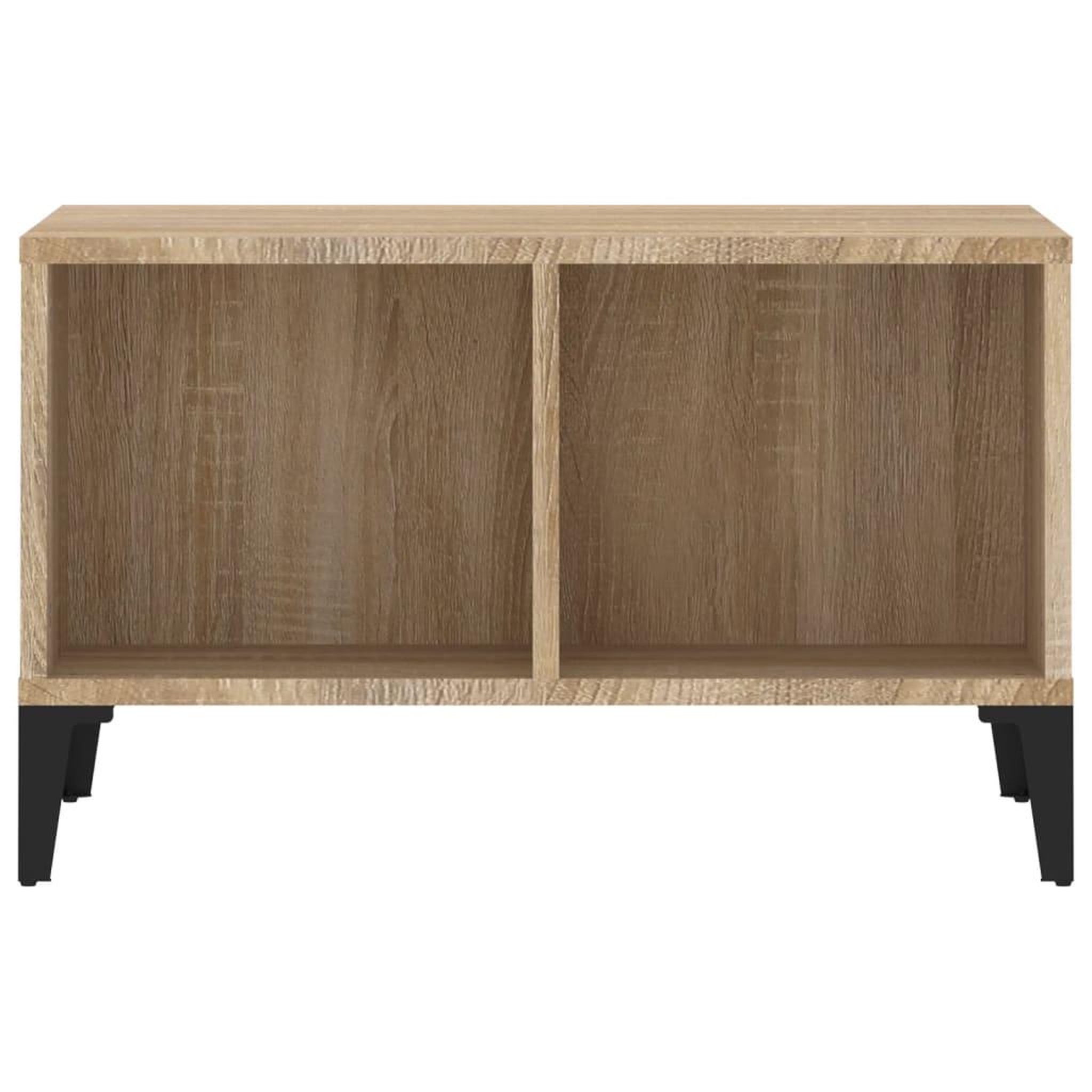 Voir la diapositive 5 : VIDAXL Table basse Chene sonoma 60x50x36,5 cm Bois d'ingenierie