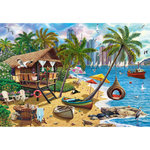 Castorland Puzzle 1000 pièces : L'été dans la ville