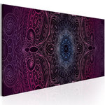 Paris Prix Tableau Imprimé  Purple Mandala. Coloris disponibles : Multicolore