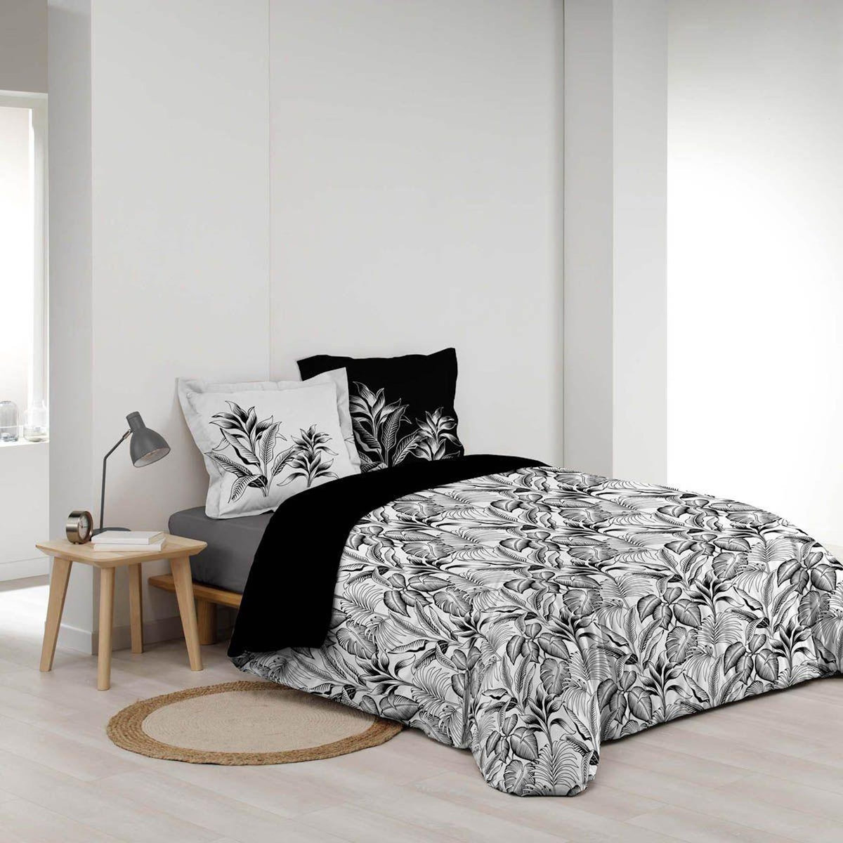 Paris Prix Parure de Lit 3 Pièces  Cabana  260x240cm Blanc