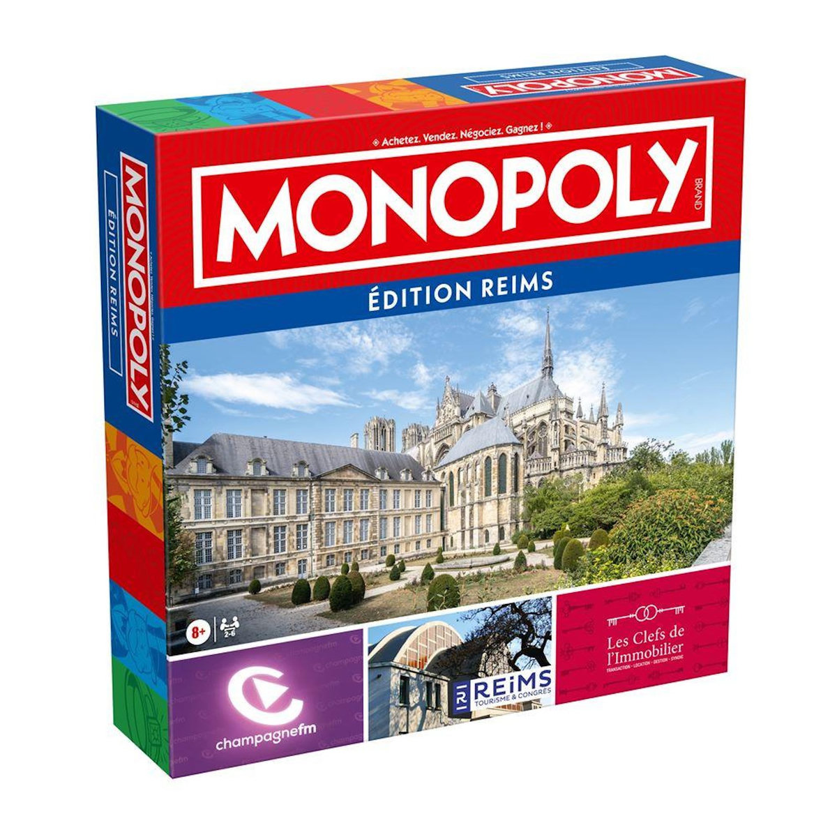 Winning Moves Jeu de stratégie Winning Moves Monopoly Edition Reims
