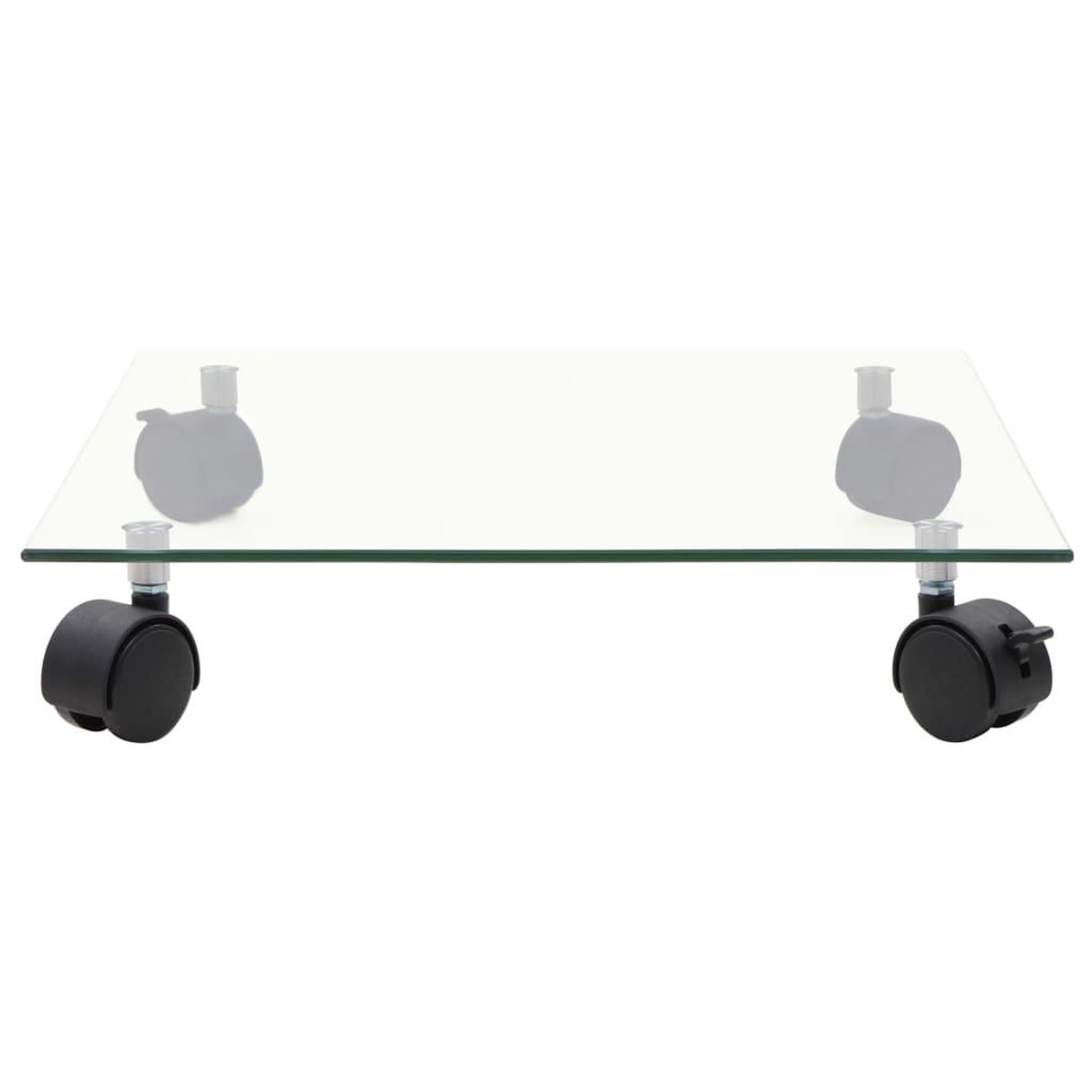 Voir la diapositive 3 : VIDAXL Support carre pour plantes 2 pcs Verre trempe 35 x 35 cm