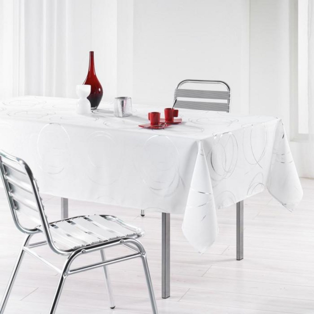 Paris Prix Nappe Antitache  Bully  150x240cm Blanc