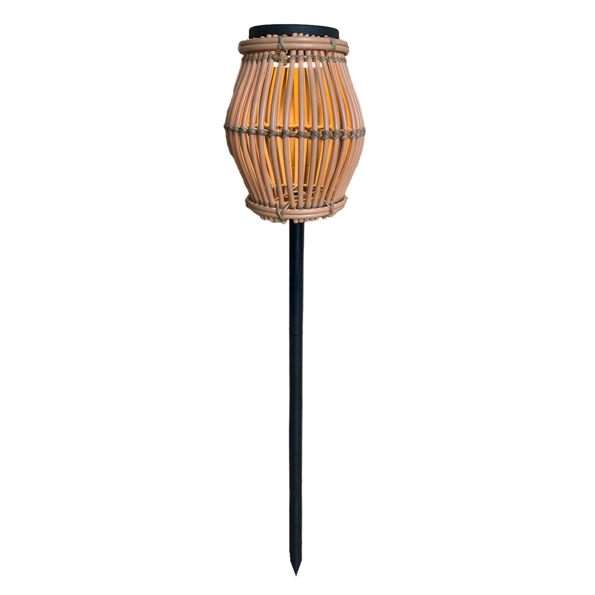 Lumisky Balise solaire à planter SILVINA Beige Plastique H70cm