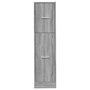 Voir la diapositive 5 : VIDAXL Armoire apothicaire sonoma gris 30x41x118 cm bois d'ingenierie
