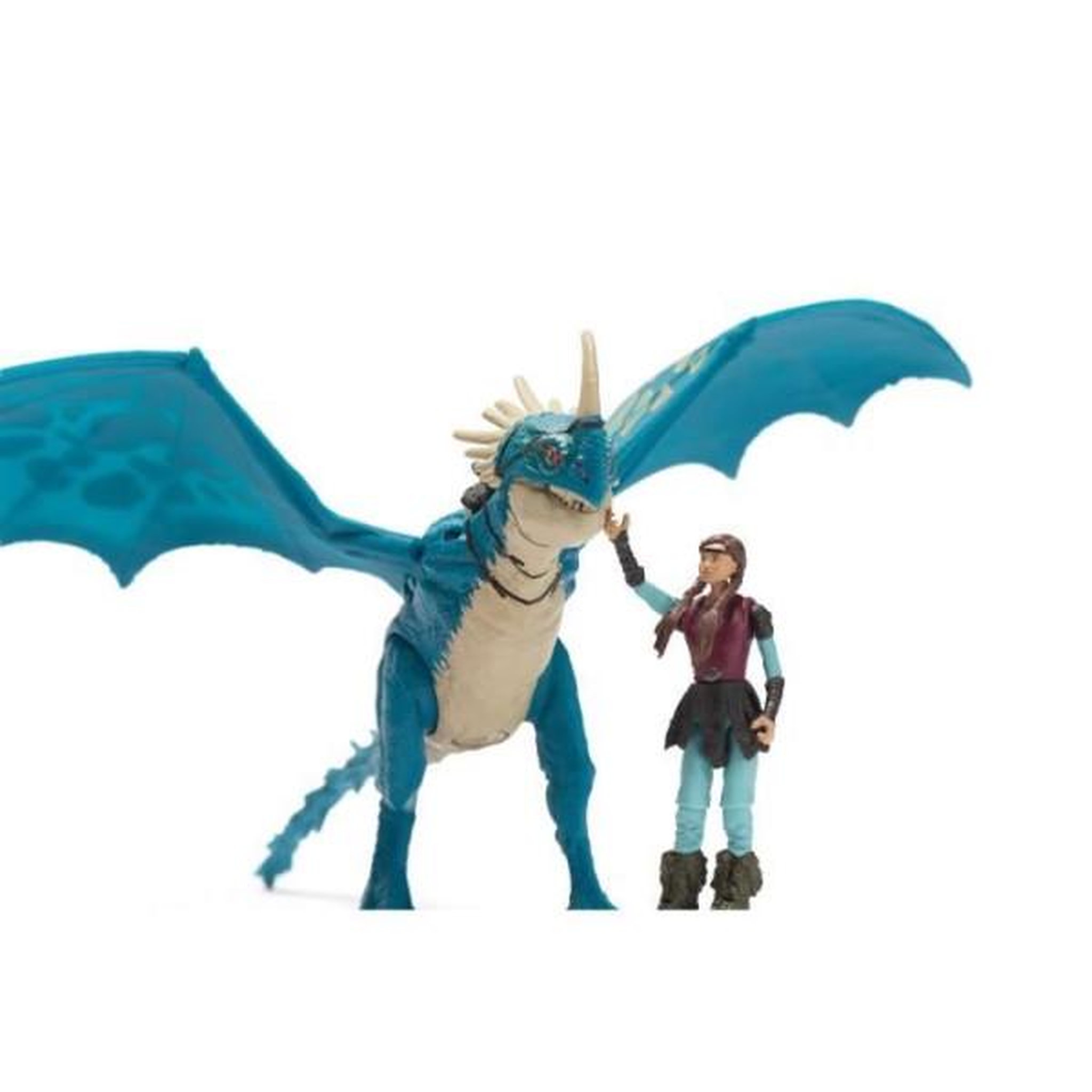 Voir la diapositive 3 : SPIN MASTER SPIN MASTER PACK DRAGON ET VIKING 25 CM TEMPETE Dragons Movie