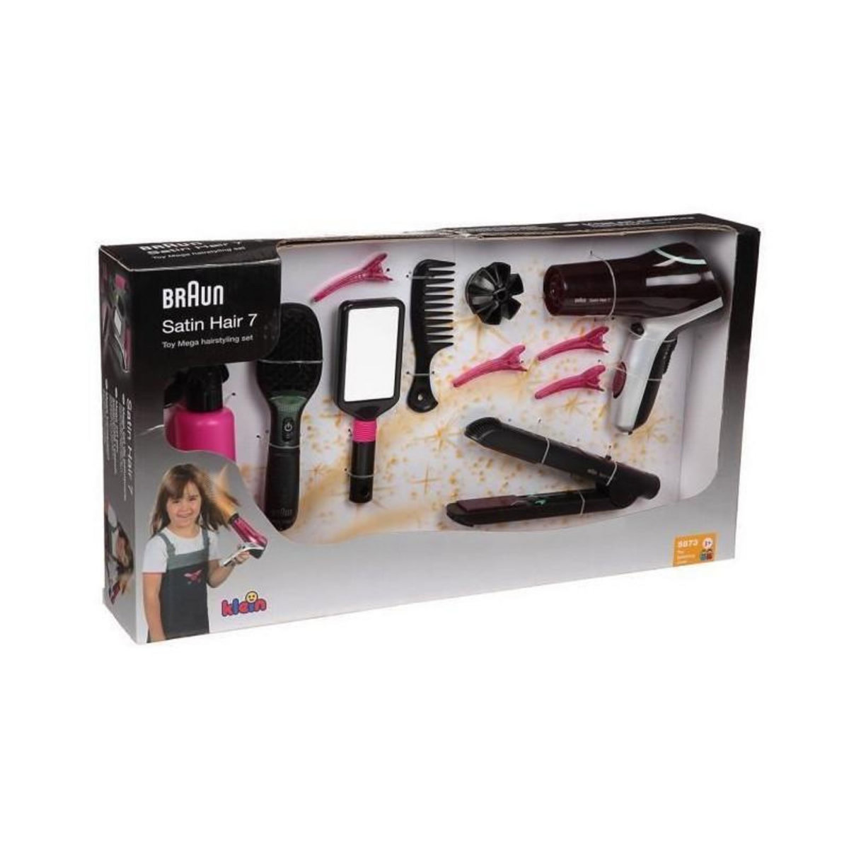 Klein KLEIN - Mega set de coiffure Braun Satin Hair 7