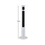 Voir la diapositive 3 : Habitat et Jardin Ventilateur colonne - 45W - 3 vitesses - Avec télécommande - Blanc