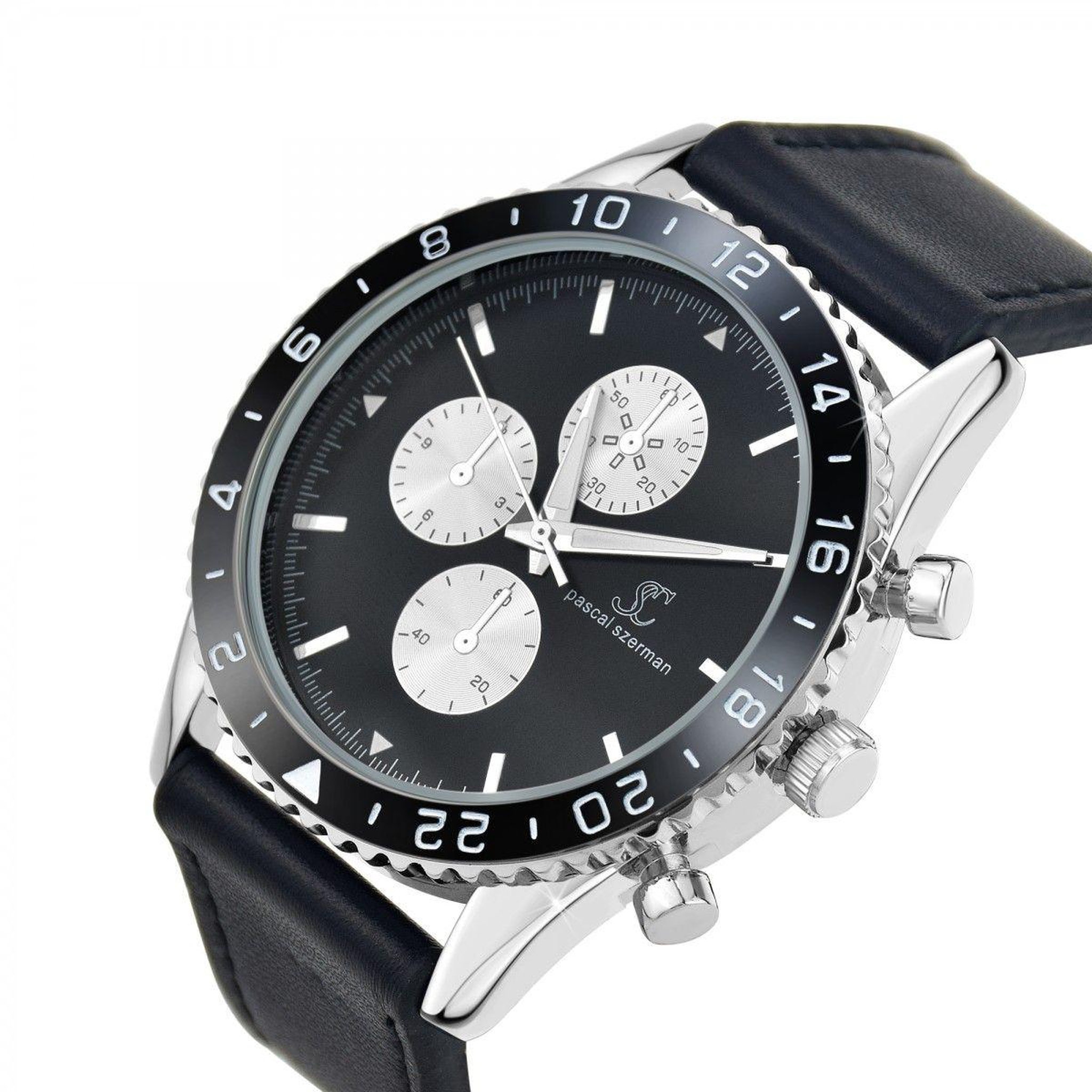 Voir la diapositive 3 : SC CRYSTAL Montre homme quartz SC Crystal collection Pascal Szerman