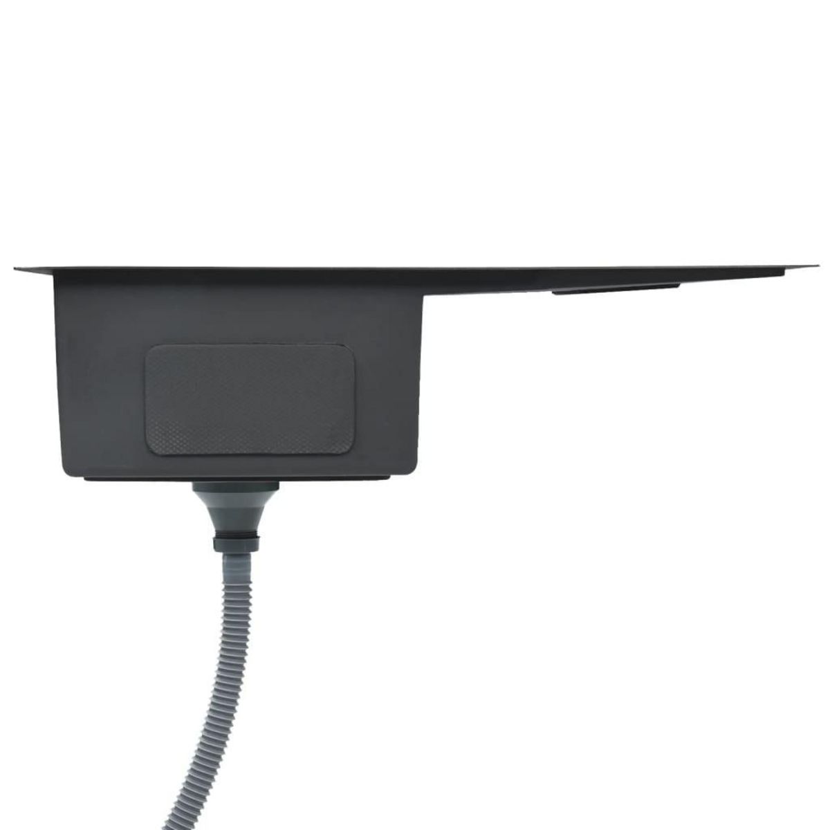 VIDAXL Evier de cuisine fait a la main Acier inoxydable