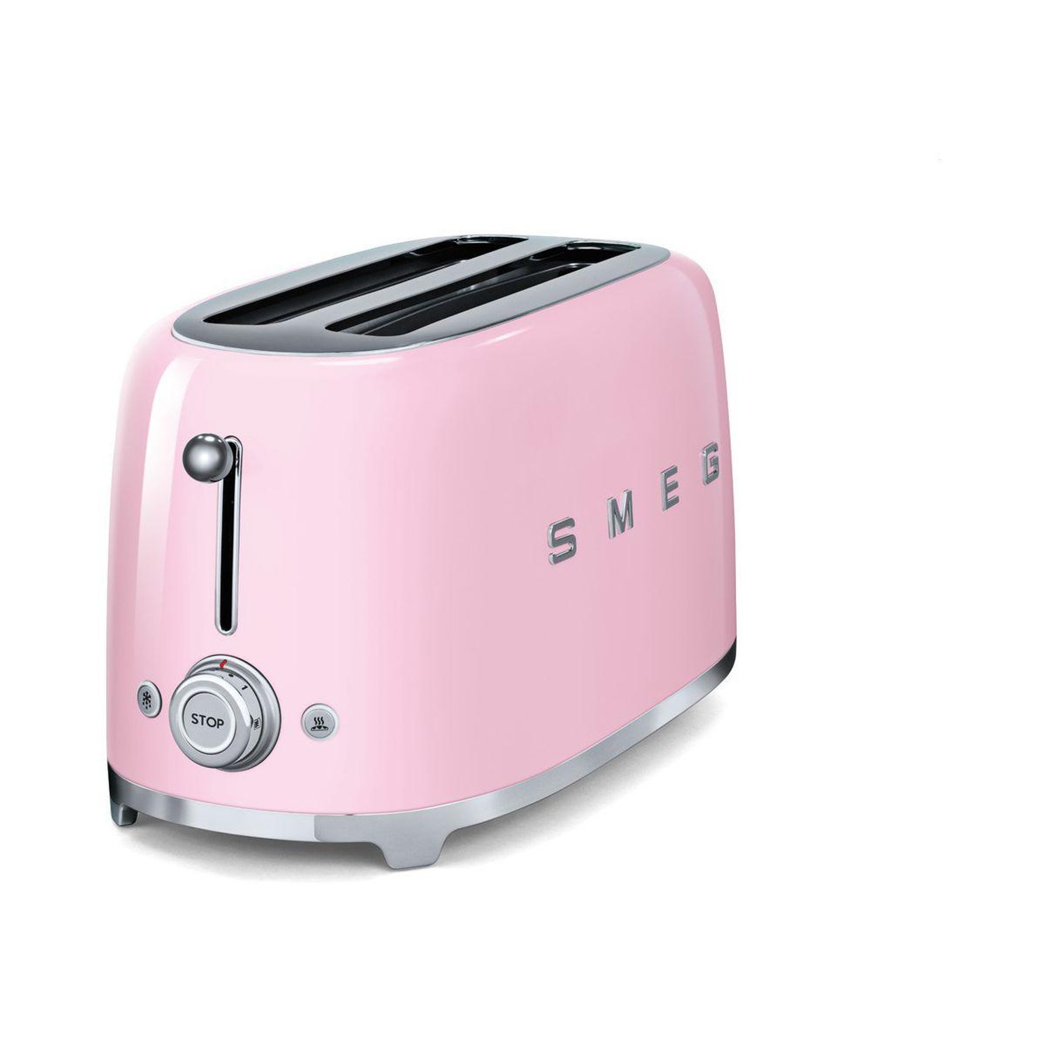 Voir la diapositive 2 : SMEG Grille-pain tsf02pkeu rose