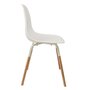 Voir la diapositive 4 : The Home Deco Factory Lot de 4 Chaises scandinave Phenix en polypropylène et métal