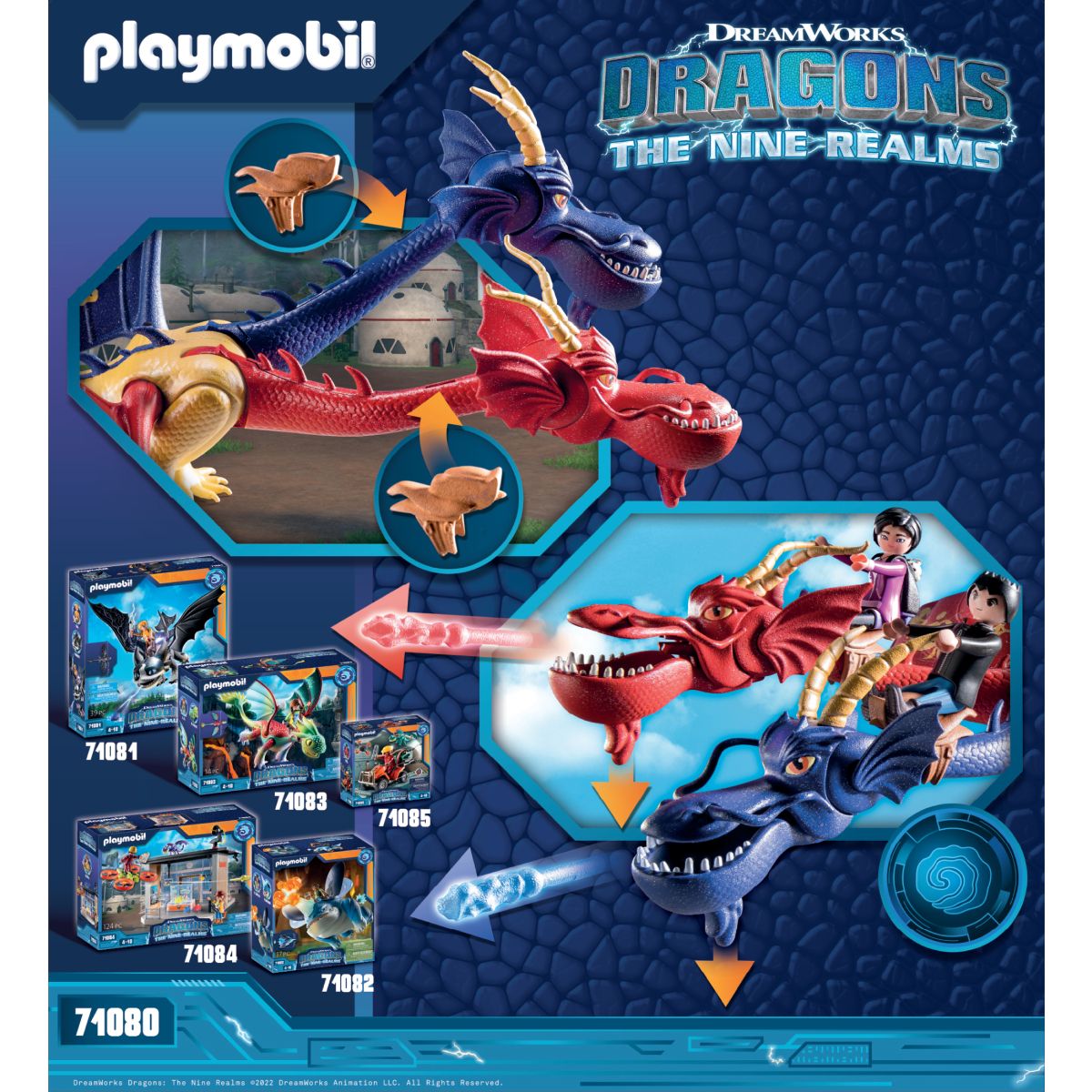 PLAYMOBIL 71080 - Dragons Nine Realms WuWei & Jun