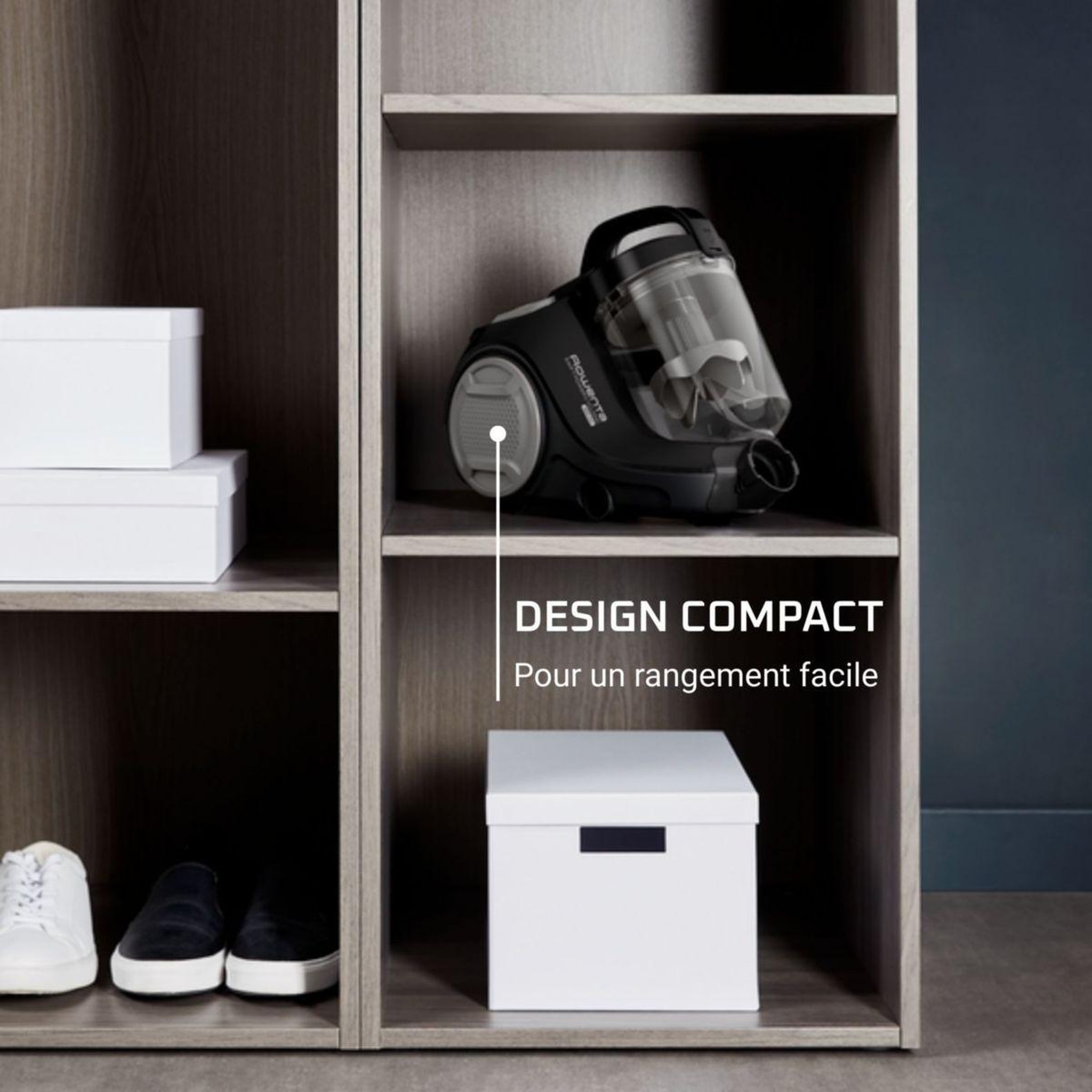 Voir la diapositive 4 : ROWENTA Aspirateur sans sac Swift Power Cyclonic RO2985EA