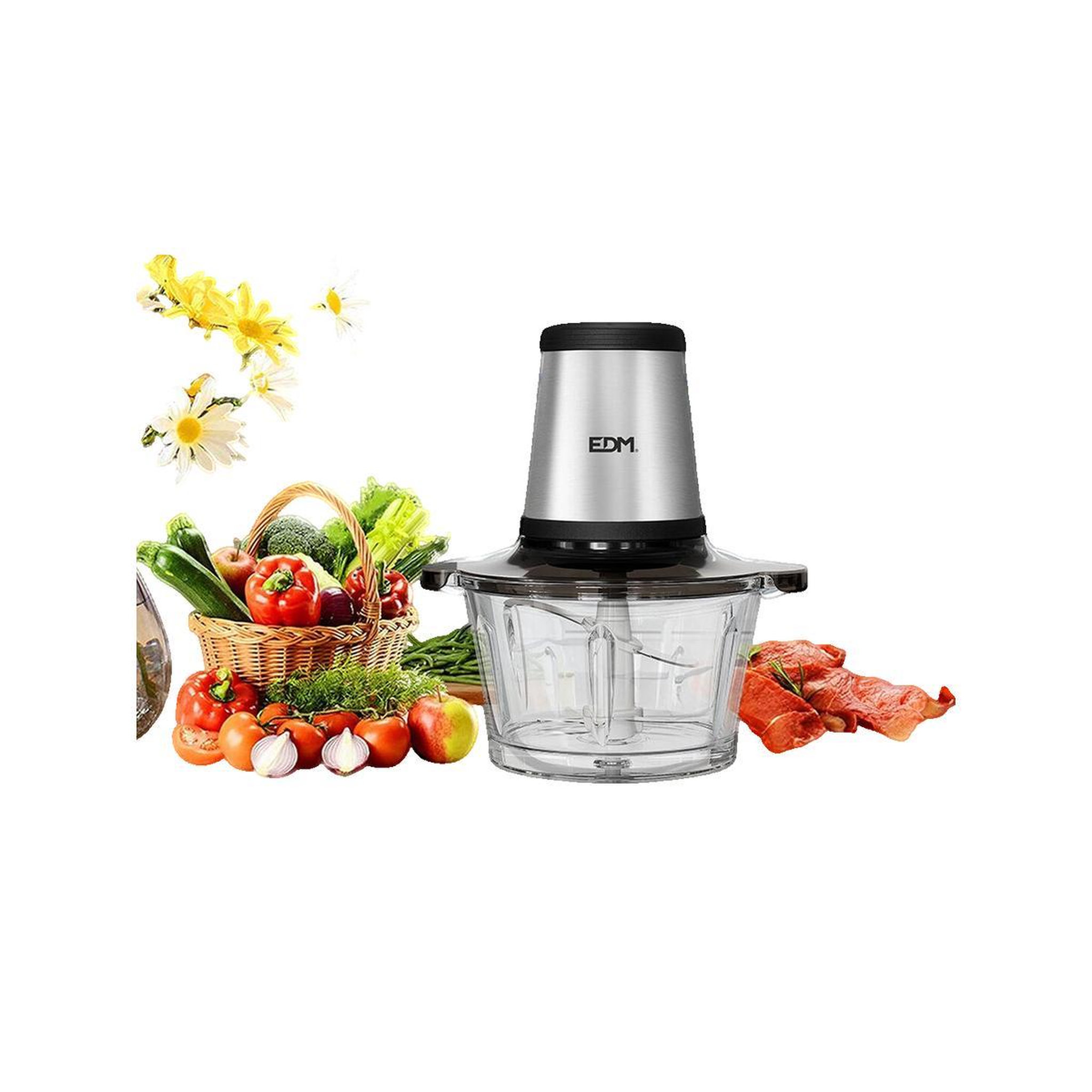 Voir la diapositive 2 : EDM Hachoir EDM 07791 inox