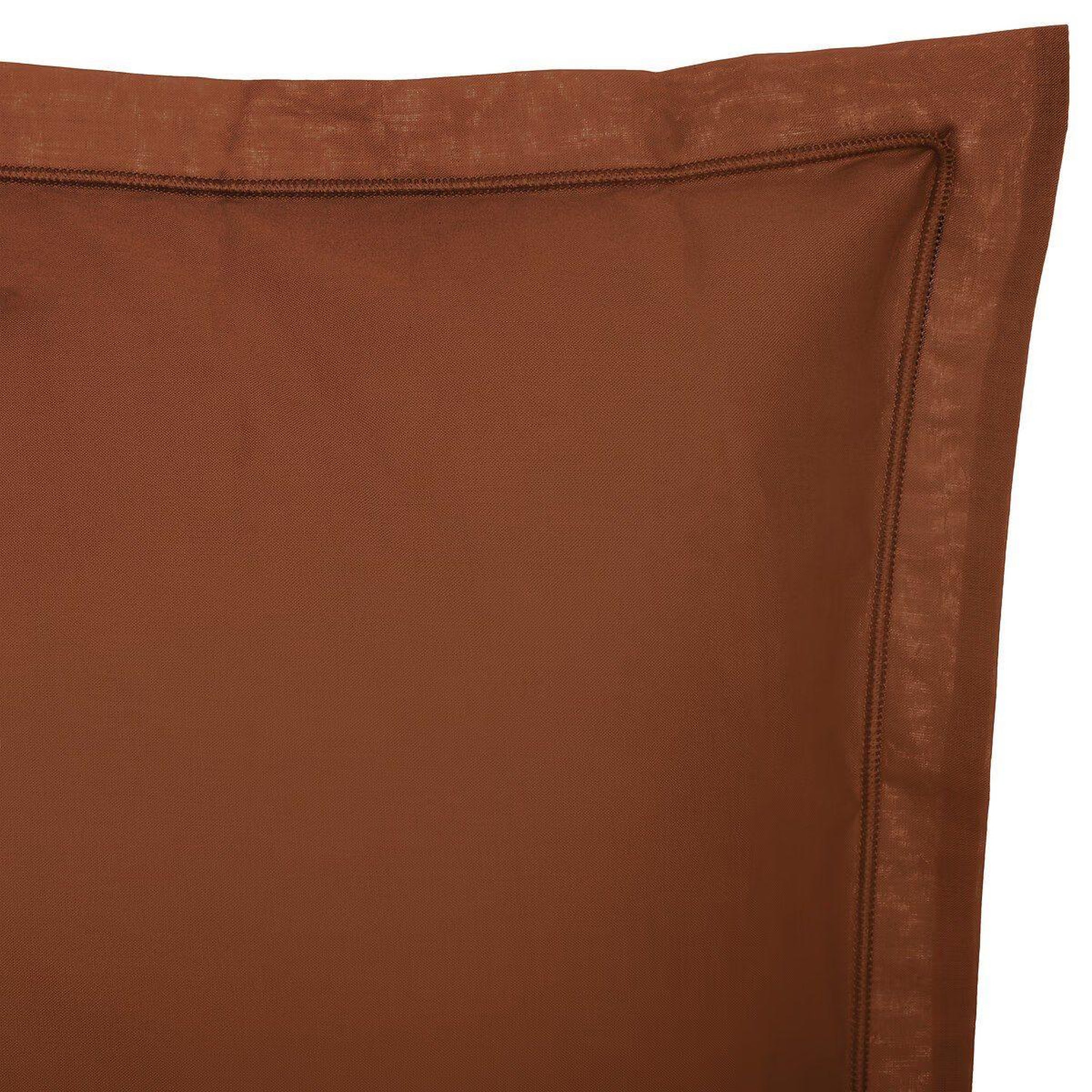 Voir la diapositive 2 : ATMOSPHERA Taie d'oreiller  intérieur  63x63cm terracotta